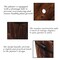 Gardenised Rustic Wooden Whiskey Barrel Planter with Durable Medal Handles and Drainage Hole - Large QI003236.L - alternate 4